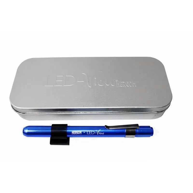 Lámpara para diagnóstico LED portátil con estuche metálico - Marca Led View
