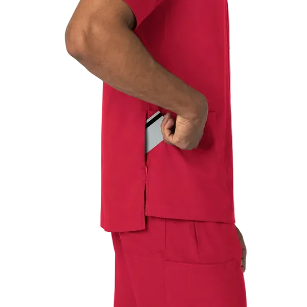 Scrub Médico repelente a liquidos, de filipina con pantalón recto, para Hombre | Marca Wink Colección Boundless