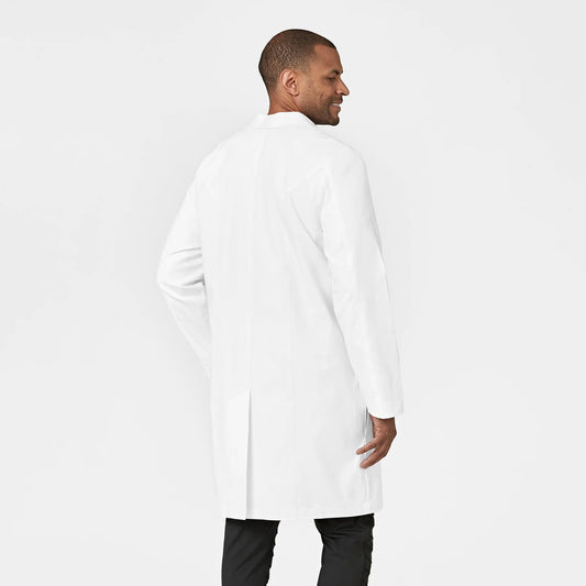 Bata Medica Larga para Hombre Color Blanco