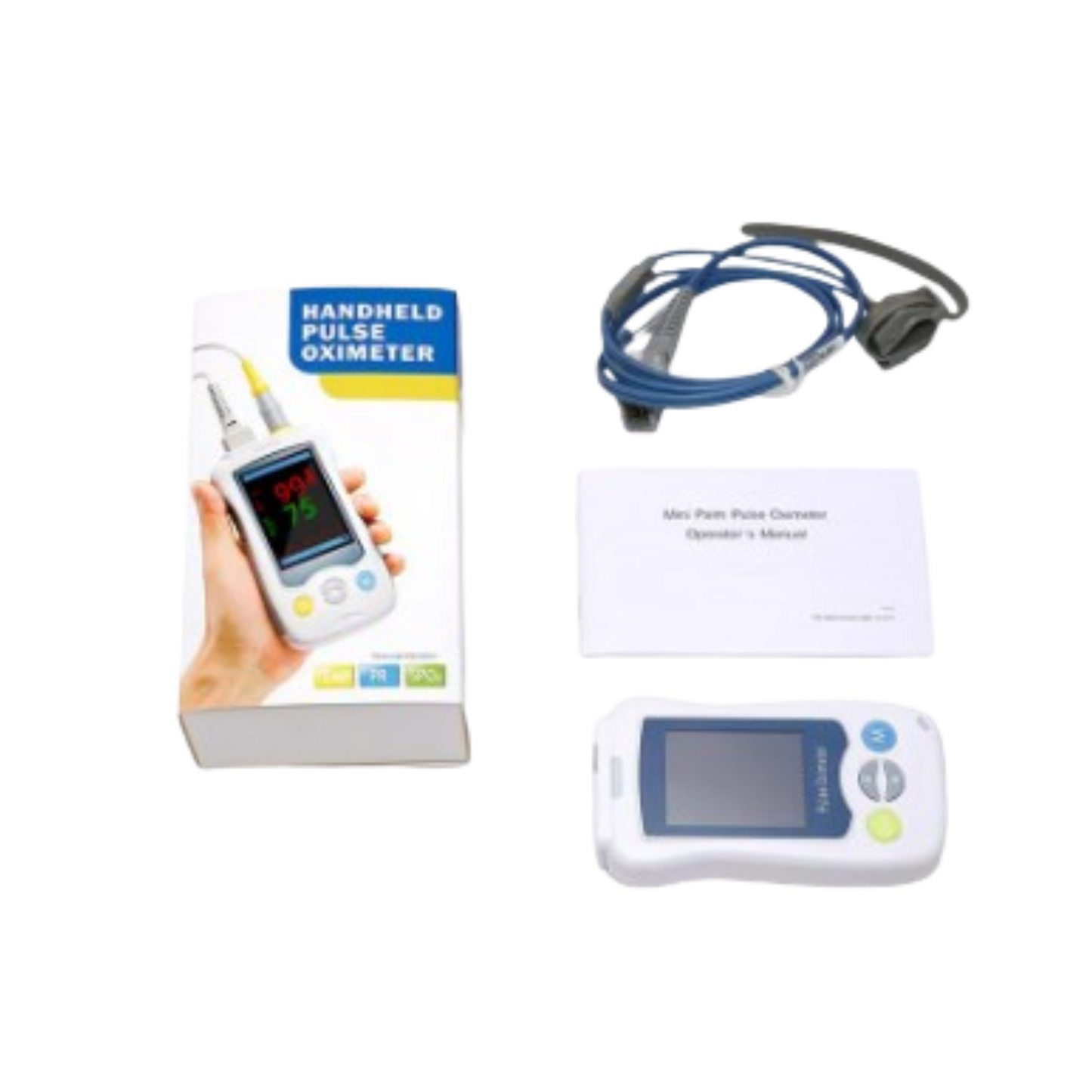 Oxímetro de Dedo Multifuncional – Ideal para uso Neonatal, Pediátrico y Adulto