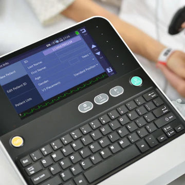 Electrocardiógrafo de 12 Canales y Algoritmo Glasgow, Pantalla 8 Pulgadas de Alta Resolución / BeneHeart R12 ECG Marca Mindray