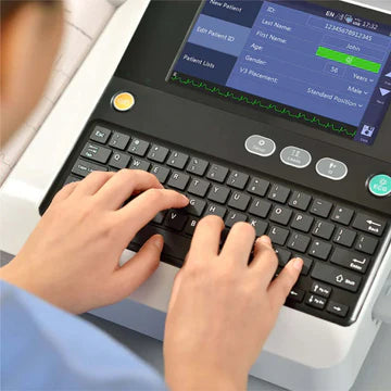 Electrocardiógrafo de 12 Canales y Algoritmo Glasgow, Pantalla 8 Pulgadas de Alta Resolución / BeneHeart R12 ECG Marca Mindray