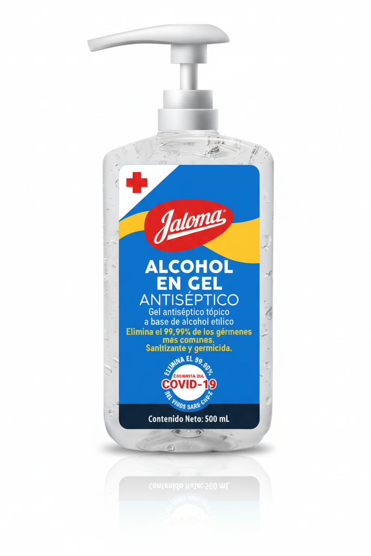 Jaloma Alcohol en gel con dosificador 500 ml