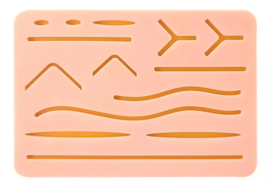 Pad Práctica Sutura, Almohadilla De Silicona Para Sutura - El Doctorcito