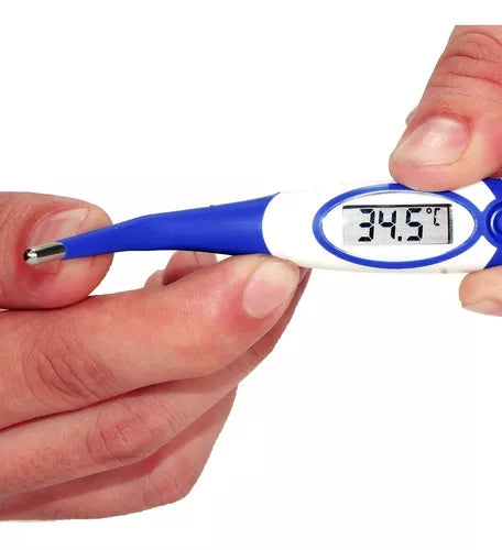 Termómetro Digital para Uso Oral, Axilar y Rectal - Marca Checkatek