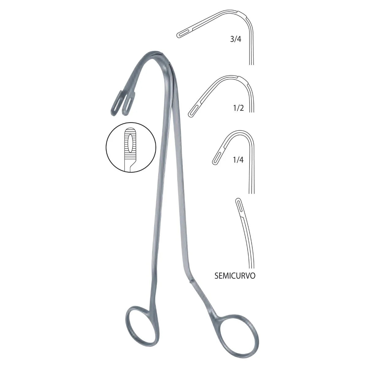 Pinza Randall Kidney Stone | Marca Hergom Medical