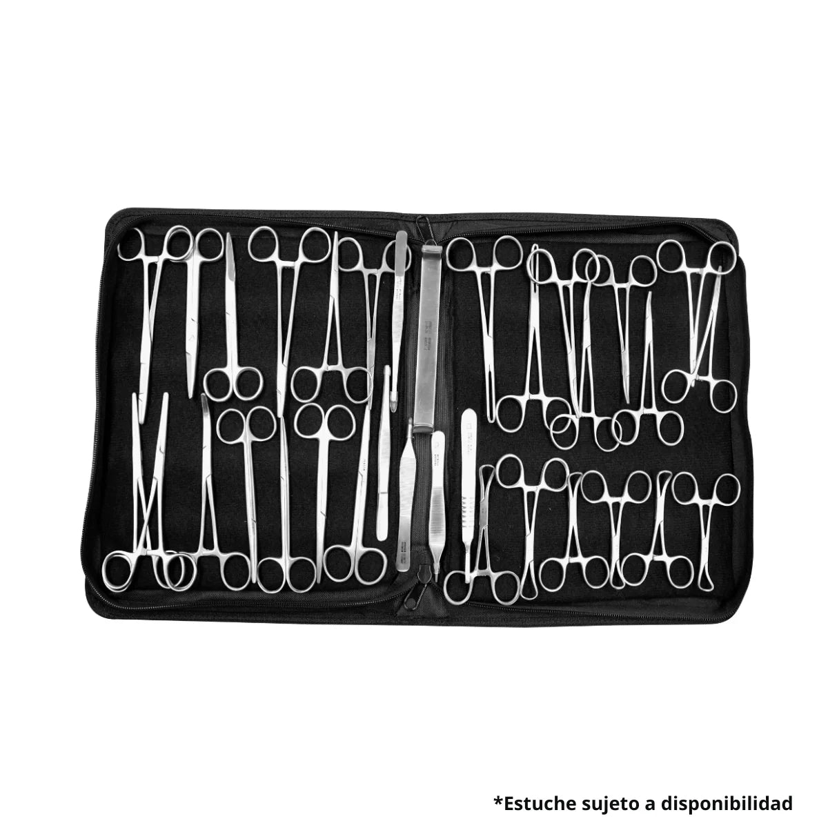 Set Veterinario para Cirugía General de 33 piezas | Marca Hergom