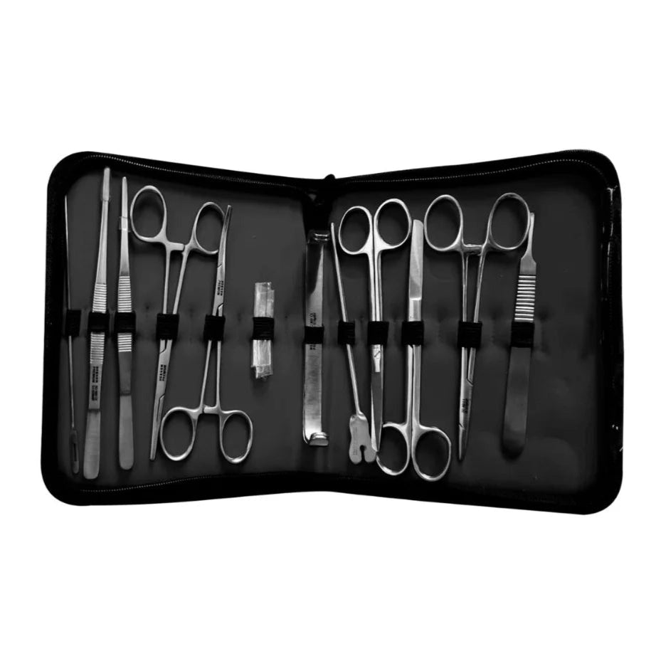 Set Instrumental de Curación 12 piezas de Alta Calidad Hergom Medical | Acero inoxidable