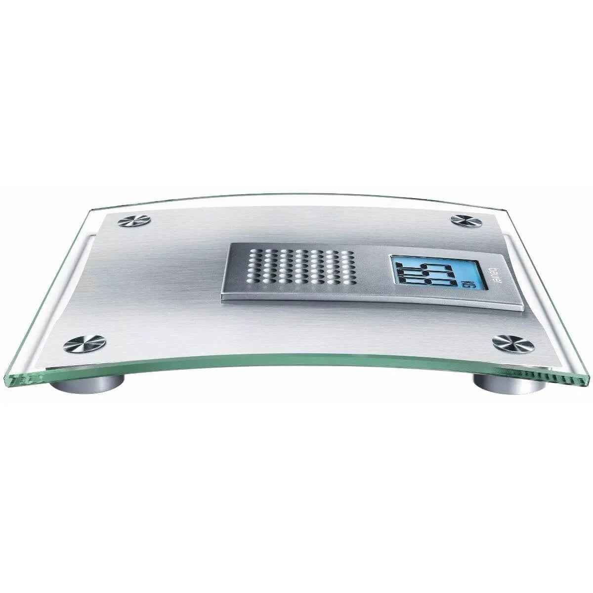 Báscula de Diagnóstico, Gran Pantalla LCD Azul, Aluminio Curvado de Alta Duración, Diseño Vanguardista / GS44 Marca Beurer