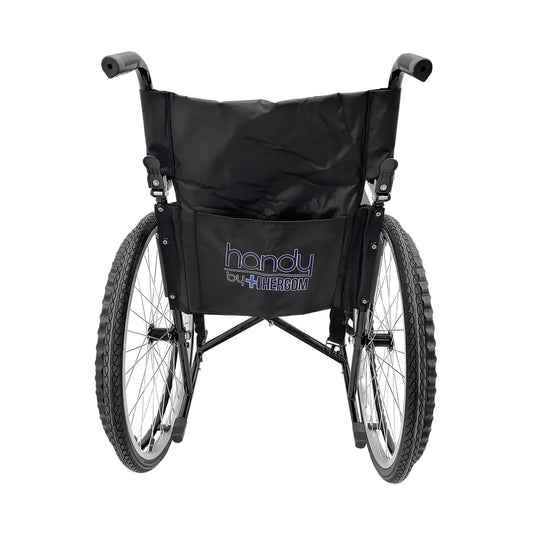 Silla De Ruedas HANDY, Estructura de Acero, Freno de Seguridad y Llantas Neumática Básica / S150N Marca Handy