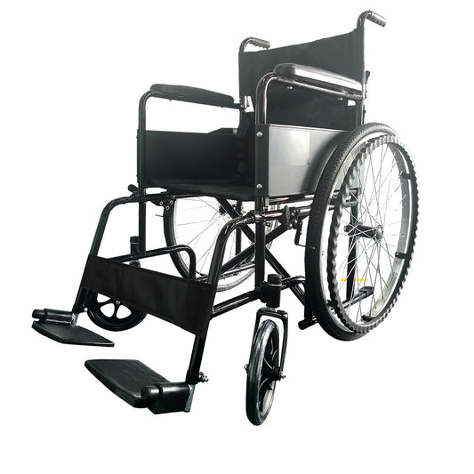 Silla de Ruedas de 24" El Doc Capacidad de Carga 100kg.