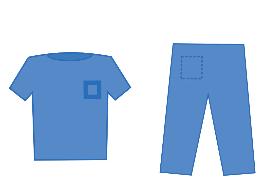 Paquete Filipina y pantalón Básico No Estéril