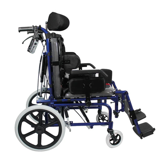 Silla De Ruedas Plegable para Adulto con Parálisis Cerebral, Cómoda y con Cinturón de Seguridad / S800 Marca Handy