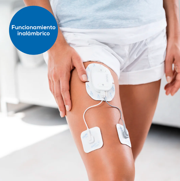 Electroestimulador y Masajeador Inalámbrico TENS/ EMS EM70 Marca Beurer