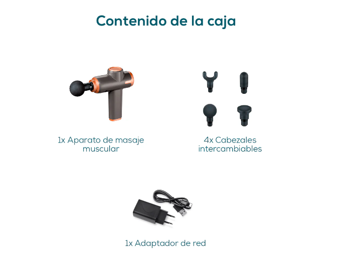 Pistola de masaje muscular MG99BF24 Limited Edition Marca Beurer