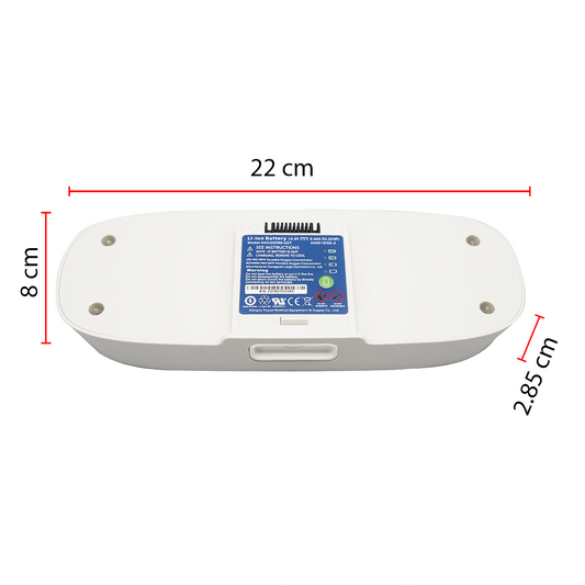 Batería de hasta 5 horas de duración para concentrador portátil 7F7 - Marca Handy