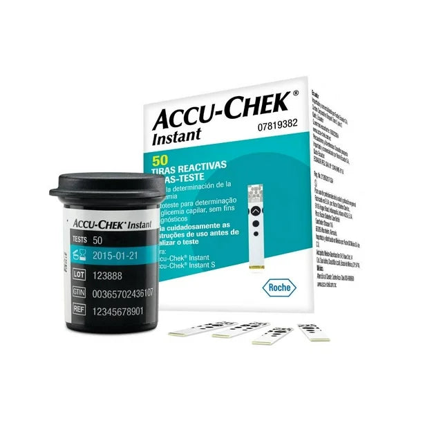 50 Tiras Reactivas Accu-Chek Instant