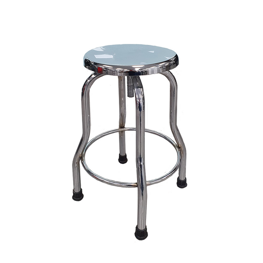 Banco Giratorio Cromado