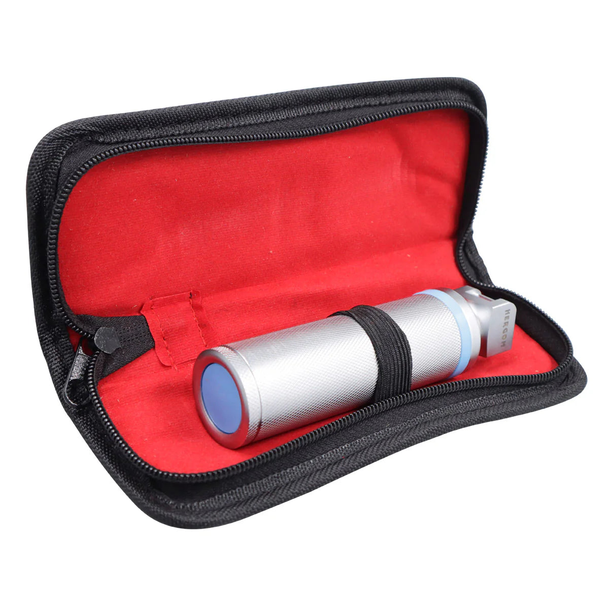 Mango Stubby Corto de Laringoscopio compatible con luz estándar Hergom Premium