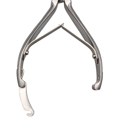 Alicata con Muelle y Seguro Hergom Medical | Acero inoxidable de alta calidad