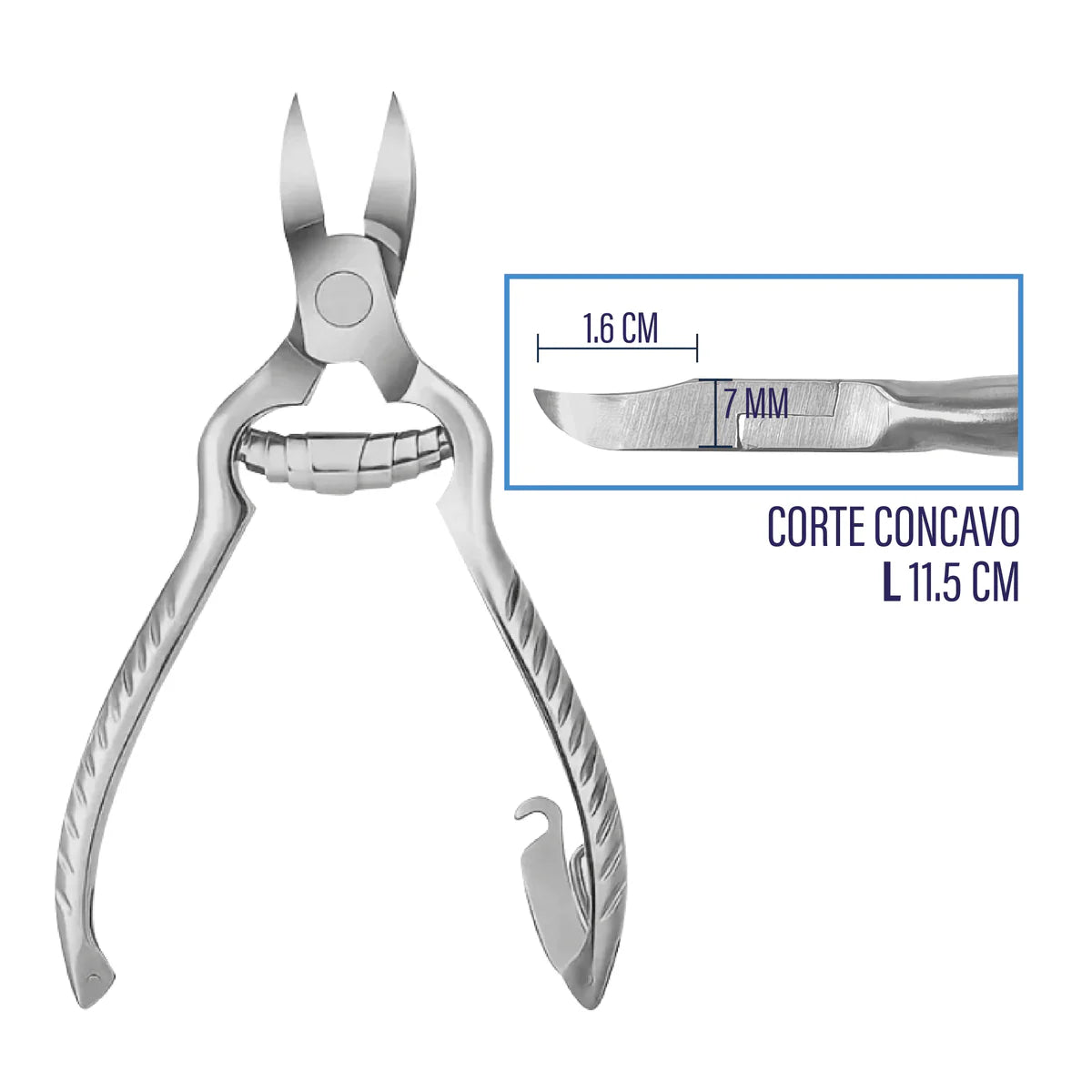 Alicata con Muelle y Barril Hergom Medical | Acero inoxidable de alta calidad