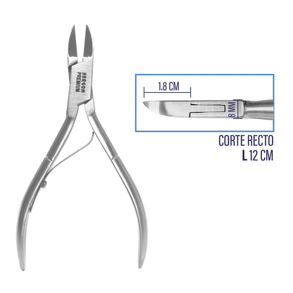 Alicata con Muelle Simple Hergom Medical | Acero inoxidable de alta calidad