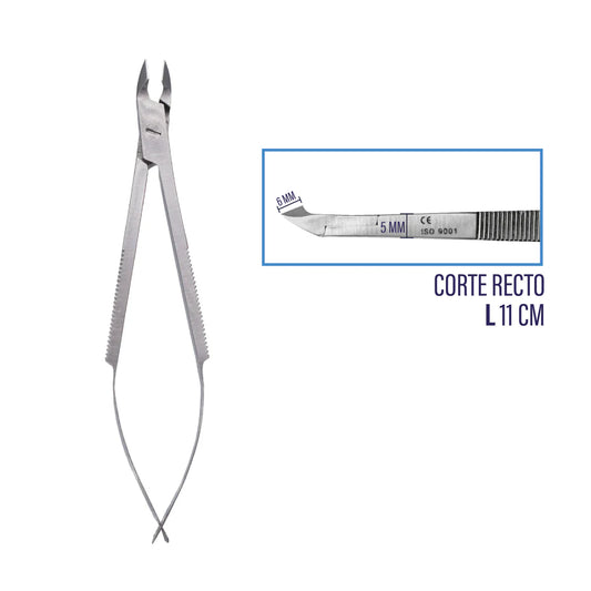 Alicata de Cutícula Castroviejo Hergom Medical | Acero inoxidable de alta calidad