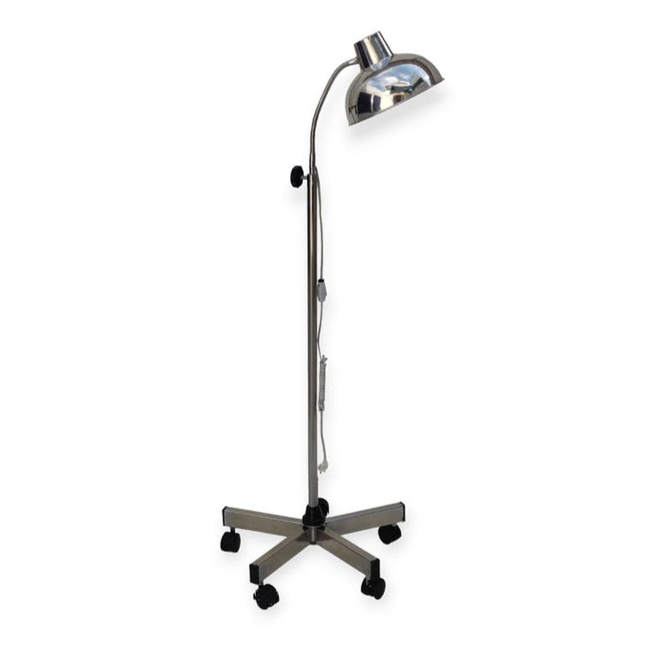 Lampara De Chicote con Base de Metal Cromada