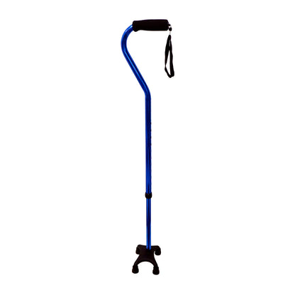 Bastón con 4 patas cromado - Marca Handy