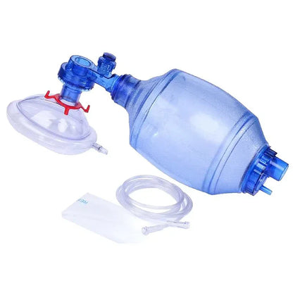 Resucitador manual Ambu, respirador manual para asistencia pulmonar - Marca Handy