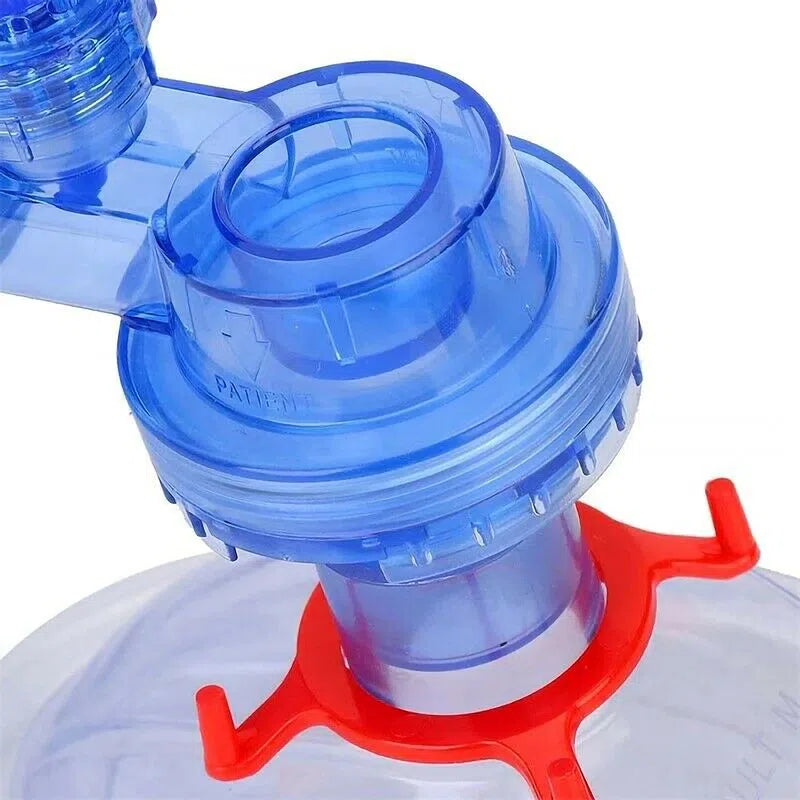 Resucitador manual Ambu, respirador manual para asistencia pulmonar - Marca Handy