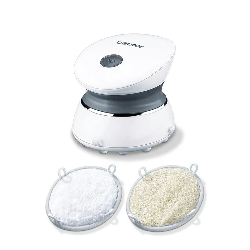 Masajeador mini spa, peeling, masaje impermeable y accesorio de exfoliación Marca Beurer