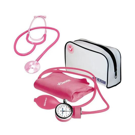 Kit de Baumanómetro + estetoscopio básico - Marca Checkatek