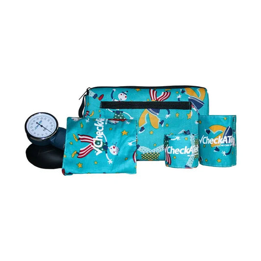 Set pediátrico de Baumanómetro con 3 brazaletes para uso pediátrico, infantil y neonatal - Marca Checkatek