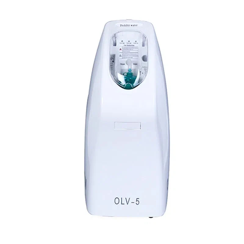 Concentrador de Oxígeno de 5 Lts, con Ruedas y Accesorios Incluidos - Marca Handy
