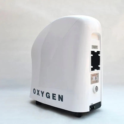 Concentrador de Oxígeno de 5 Lts, con Ruedas y Accesorios Incluidos - Marca Handy