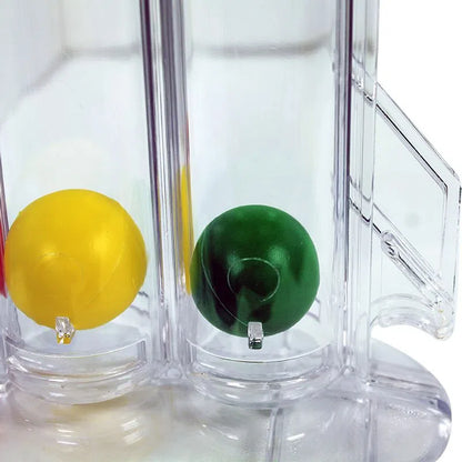 Inspirómetro / Espirómetro para ejercicio pulmonar incentivo - Marca Handy