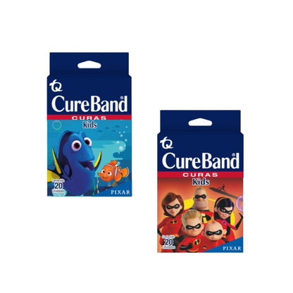 Venditas Adhesivas Infantil CureBand Pixar Caja con 20 Piezas