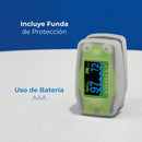 Oxímetro digital de pulso / pulsioxímetro de uso pediátrico con estuche incluido - Marca Xignal