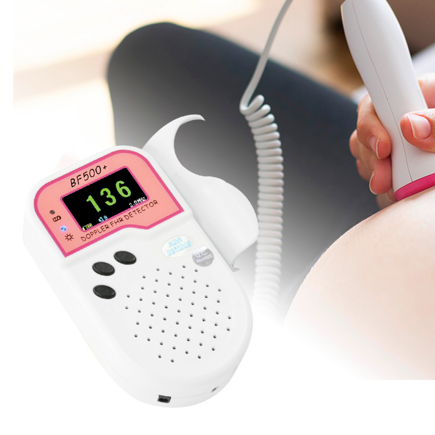 DOPPLER FETAL DIGITAL DE FREUENCIA CARDÍACA 2MHZ | MARCA BESTMAN