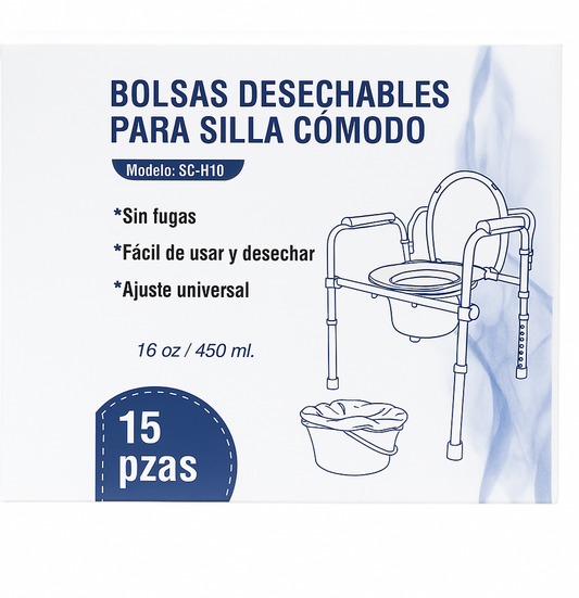 Bolsas Desechable Para Cubeta De Cómodo