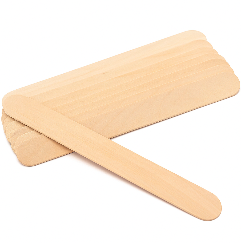 Paletas Abatelenguas de Madera Desechables | Uso Médico Profesional