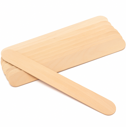 Paletas Abatelenguas de Madera Desechables | Uso Médico Profesional