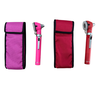 Otoscopio con Luz Led y Fibra Optica