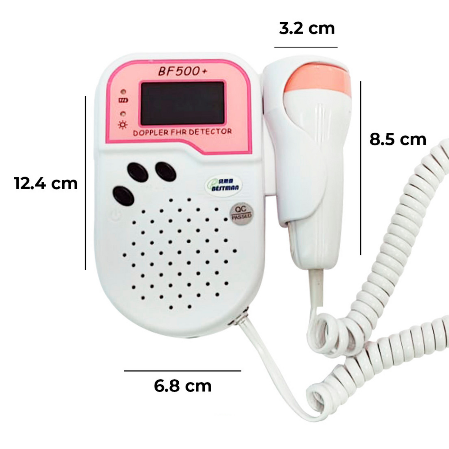 DOPPLER FETAL DIGITAL DE FREUENCIA CARDÍACA 2MHZ | MARCA BESTMAN