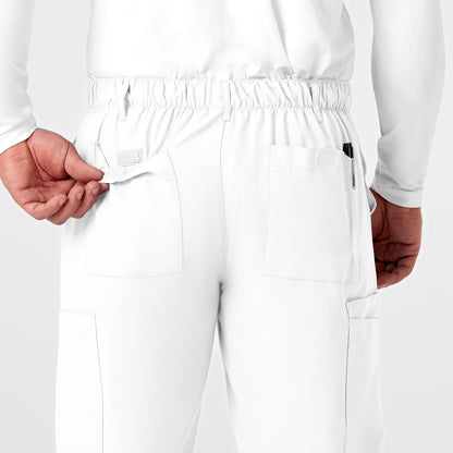Uniforme Médico Blanco Pijama Quirúrgica Anti Fluidos Para Hombre Marca W123 Wink