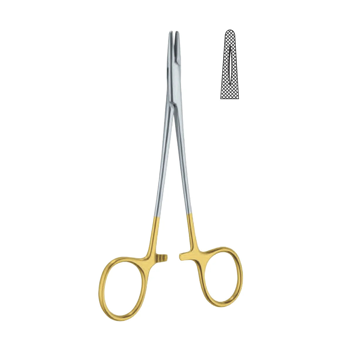 Pinza porta agujas Mayo Hegar - Marca Hergom Medical