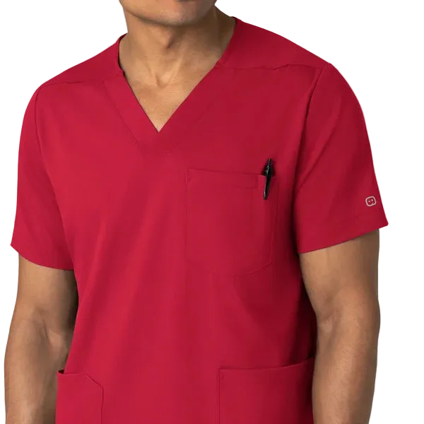 Scrub Médico repelente a liquidos, de filipina con pantalón recto, para Hombre | Marca Wink Colección Boundless