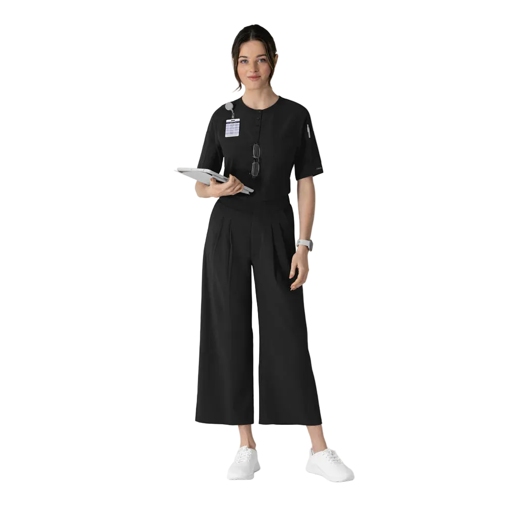 Scrub Uniforme Médico con Filipina Hanley y corte Cropped Renew | Marca Wink