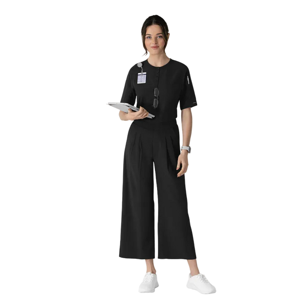 Scrub Uniforme Médico con Filipina Hanley y corte Cropped Renew | Marca Wink